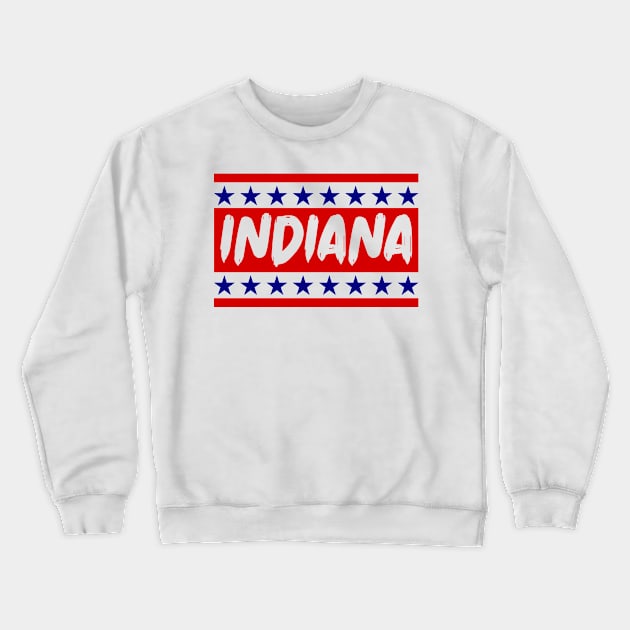 Indiana Crewneck Sweatshirt by colorsplash